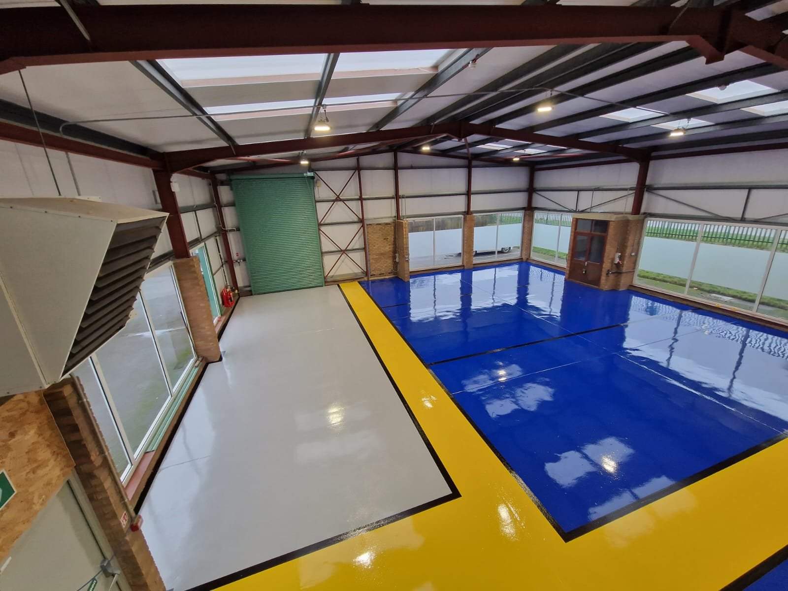 Colourful Resin Flooring